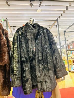 Japanese Leather Fur Coat 