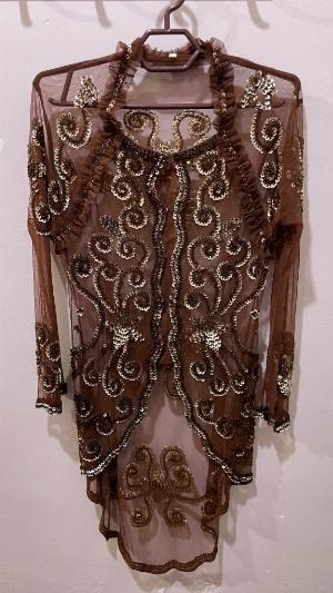 Brown Kebaya Beaded